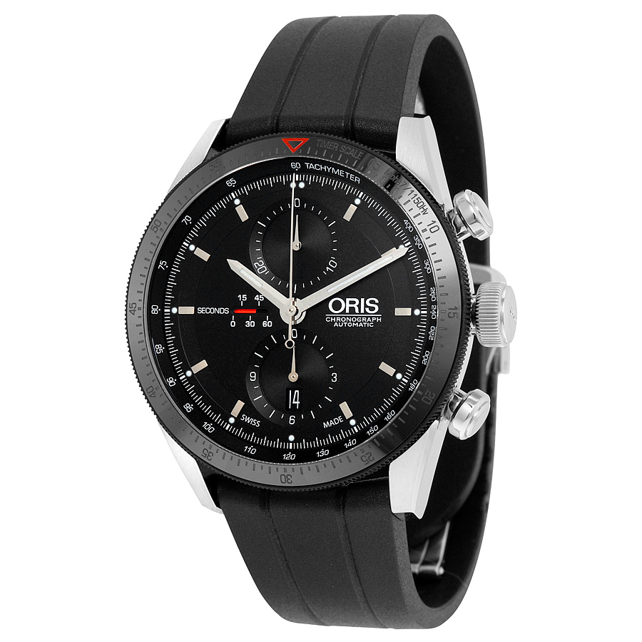 Oris Artix 01 Clone Automatic Jet Black Dial 43mm Luxury Watch