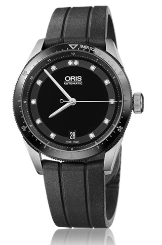 Oris Artix 01 Swiss Clone Automatic 41mm Black PVD Case Jet Black Dial 100m Water Resistant Watch