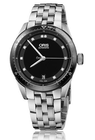 Oris Artix 01 733 7671 Clone, Stainless Steel Case, Swiss Movement, Blue Face Dive Watch
