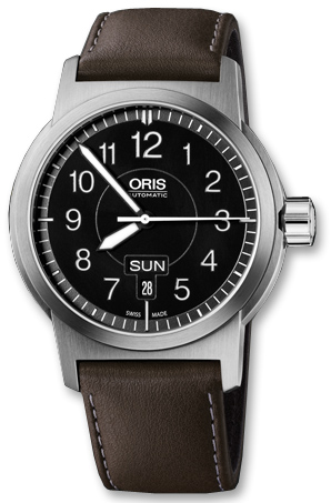 Oris BC3 Dive Pro 55mm Steel Case Automatic Black Face Water-Resistant Watch