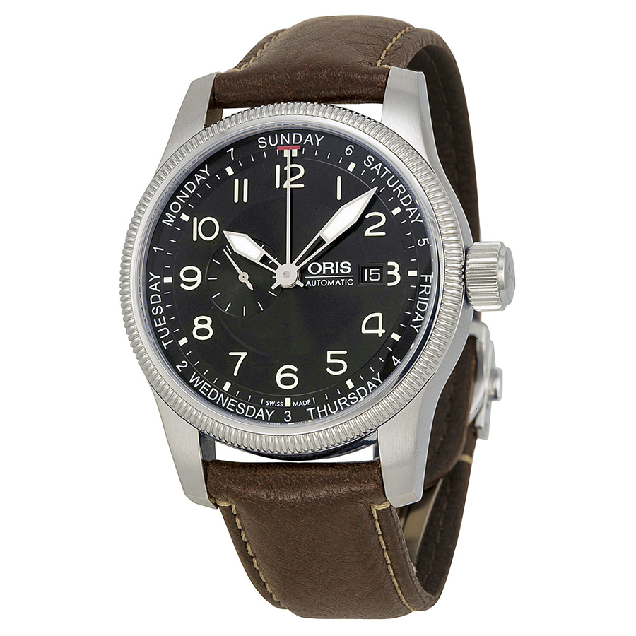 Oris Big Crown Pilot Automatic Jet Black Face 43mm Water-Resistant Replica Watch