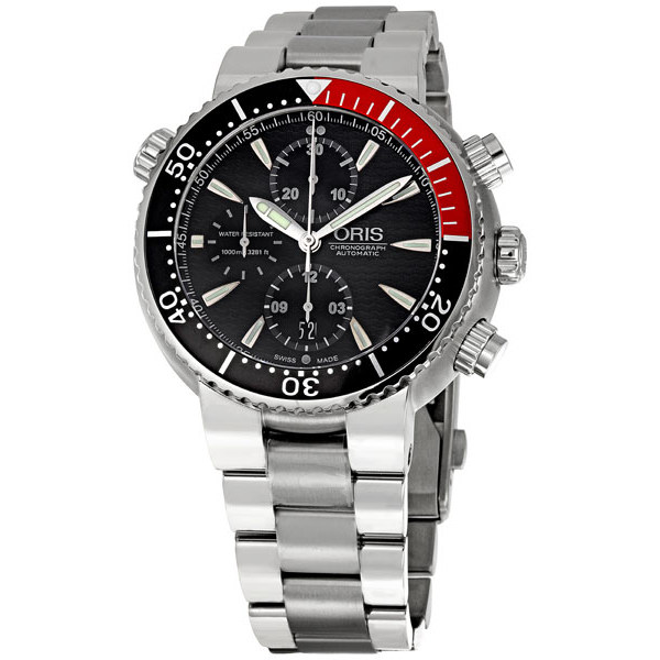 Oris Divers Sixty-Five Automatic Black Dial Steel Dive Watch