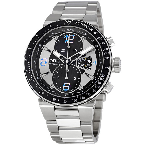 Oris Williams F1 01 Race-Proven 43mm Steel Chrono Replica Watch