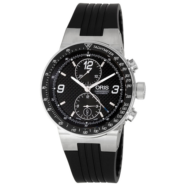 Oris Williams F1 Steel Chronograph 43mm Auto Black Face Water Resistant Watch