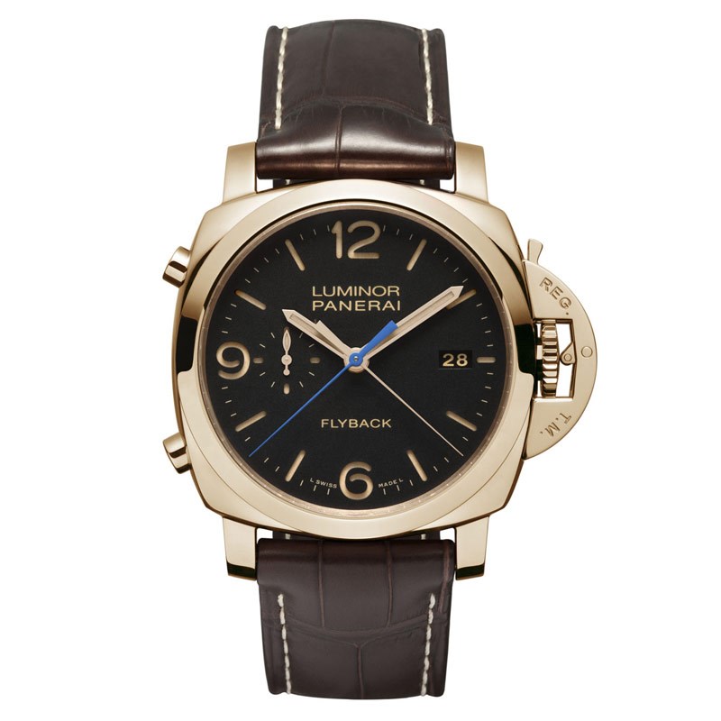Panerai Luminor 1950 18K Red Gold Manual Wind Dive Watch - Elegance Unveiled