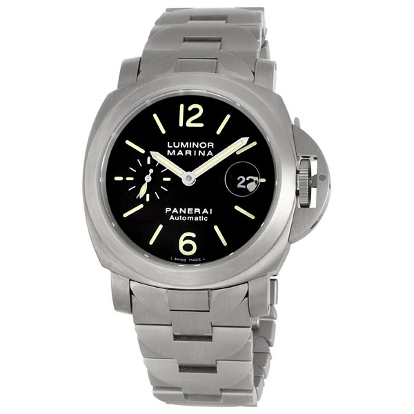 Panerai Luminor PAM00279 Steel Dive Master Automatic Black Face Reps Watch
