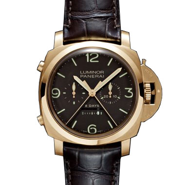 Panerai Luminor 44mm Automatic Black Dial Steel Mens Replica Watch