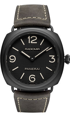 Panerai PAM00643 Mens Dive Watch - Automatic Movement, Stainless Steel Case, Black Dial
