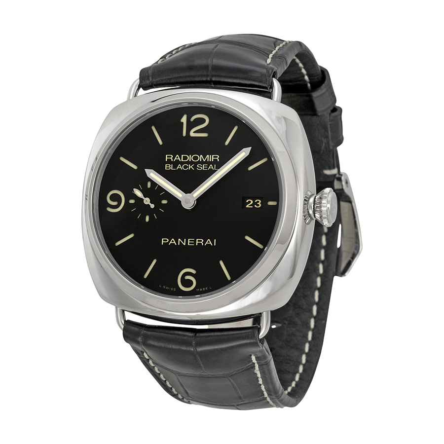 Panerai Radiomir PAM00388 Imitation Swiss 45mm Gold-Plated Black Face Dive Watch