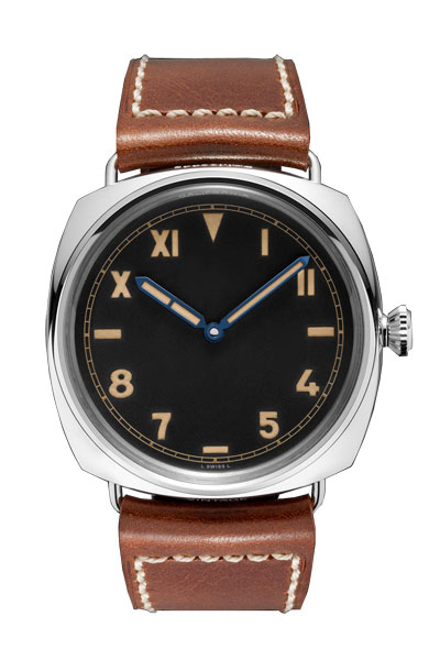 Panerai Radiomir 45mm Hand-Wound Brown Dial Leather Strap Watch