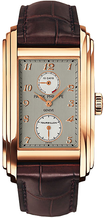 Patek Philippe Tourbillon Manual Wind 10-Day Power Reserve Elegant Watch