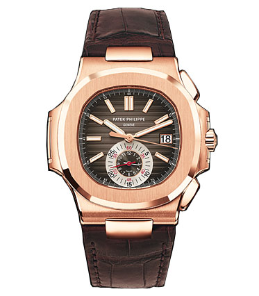 Patek Philippe Clone 5980R-001 Black-Brown Automatic Mechanical Watch