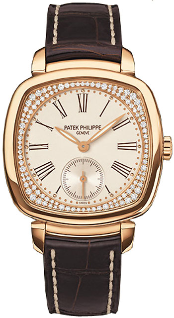 Patek Philippe Lady's Replica 7041R Automatic 18K Rose Gold Watch