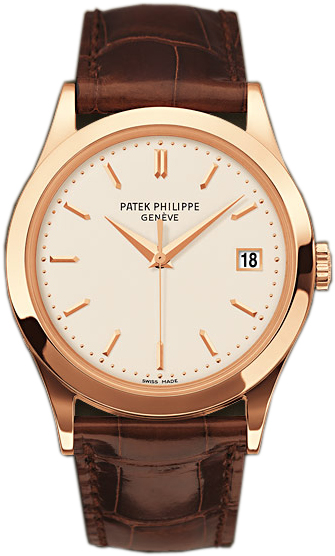 Patek Philippe Calatrava Opaline Clone, Automatic 39mm, Stainless Steel, White Dial Water-Resistant Watch