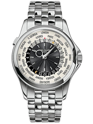 Patek Philippe Complication 5130/1G-011 Imitation Swiss 41mm White Dial Grey Guilloche Automatic Watch