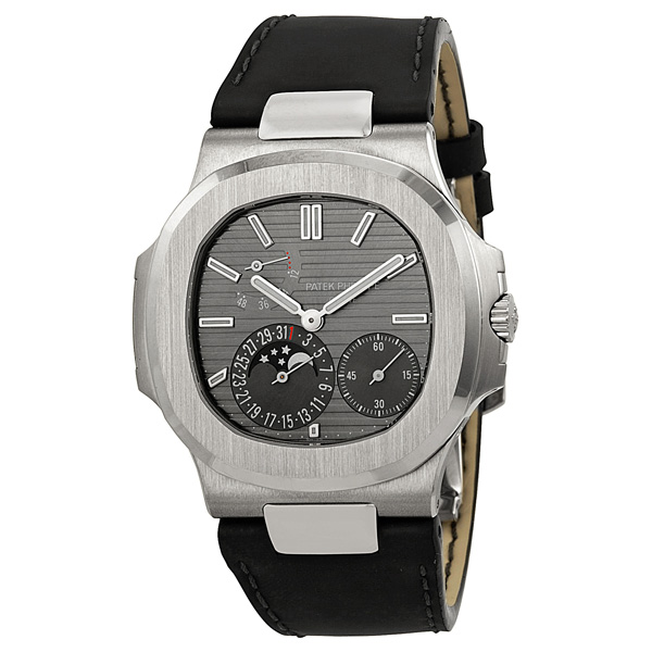 Patek Philippe Nautilus Imitation 18k Gold Automatic Jet Black Dial Watch