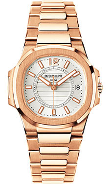 Patek Philippe Nautilus Clone 7011/1R-001 Swiss Quartz Chronograph Watch