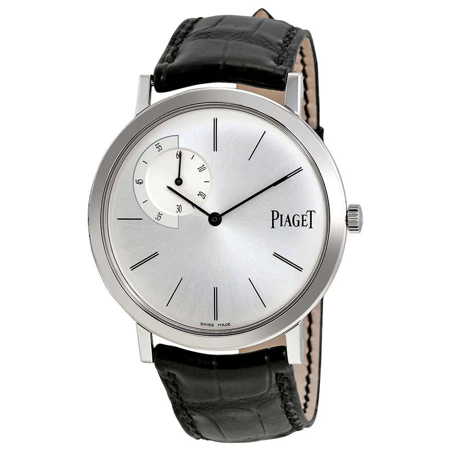 Piaget Altiplano G0A33112 Imitation Swiss Automatic Silver Case Jet Black Dial Watch