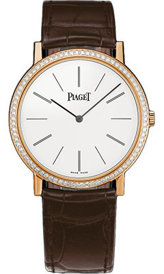 Piaget Altiplano Swiss Clone Automatic White Gold Case Blue Dial Watch