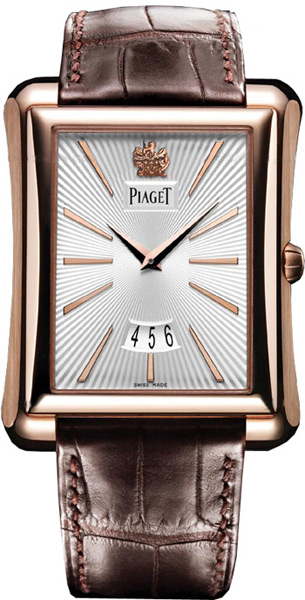 Piaget Emperador G0A32121 Silver Guilloche Automatic Timepiece