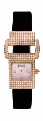 Piaget Altiplano Ultra-Thin Automatic Pearl Bezel Watch