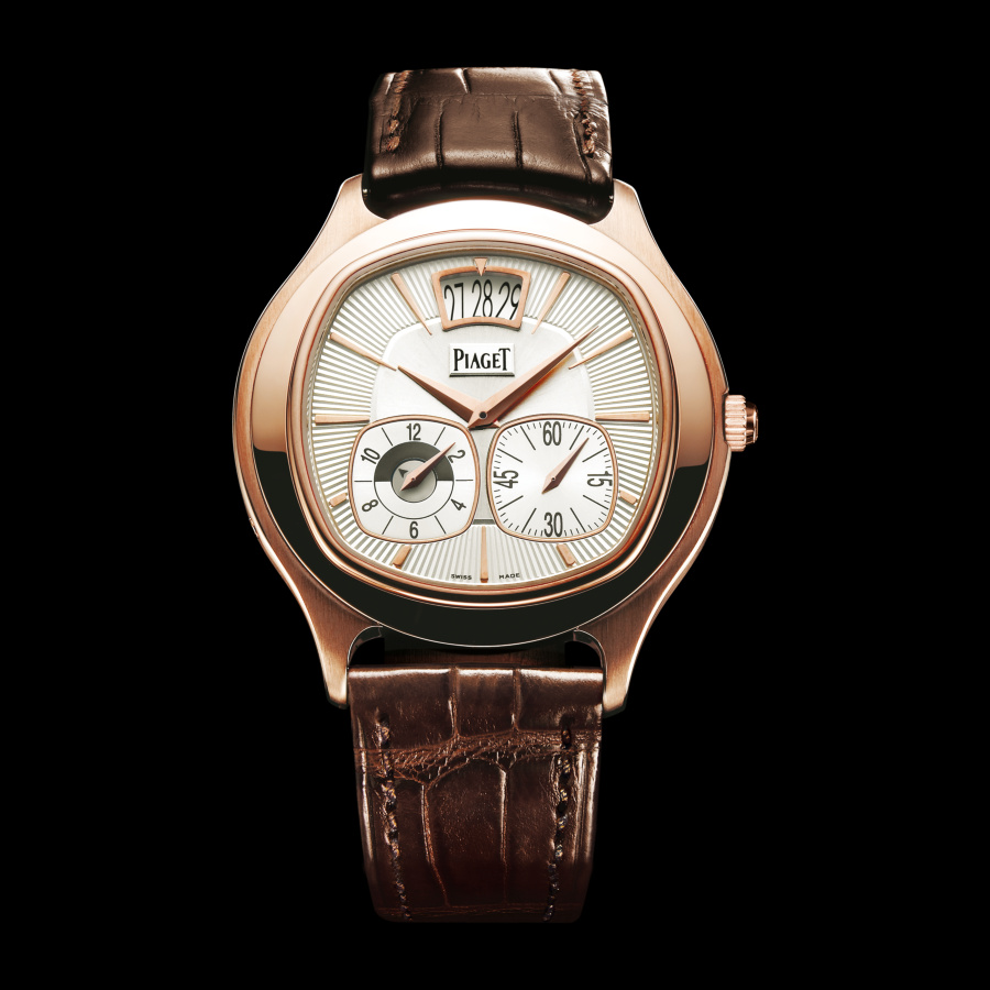 Piaget G0A32017 18K Rose Gold Automatic Watch - Elegant Swiss Chronograph