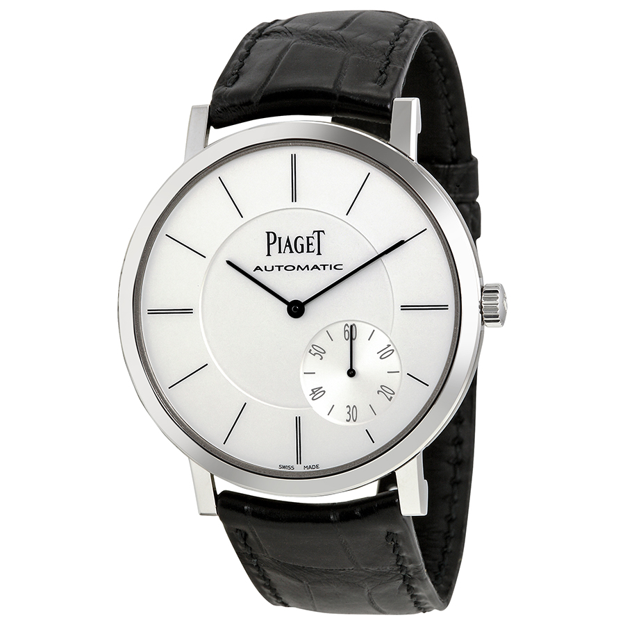 Piaget G0A35130 Clone Automatic 18K Gold Case Black Roman Dial Mens Watch