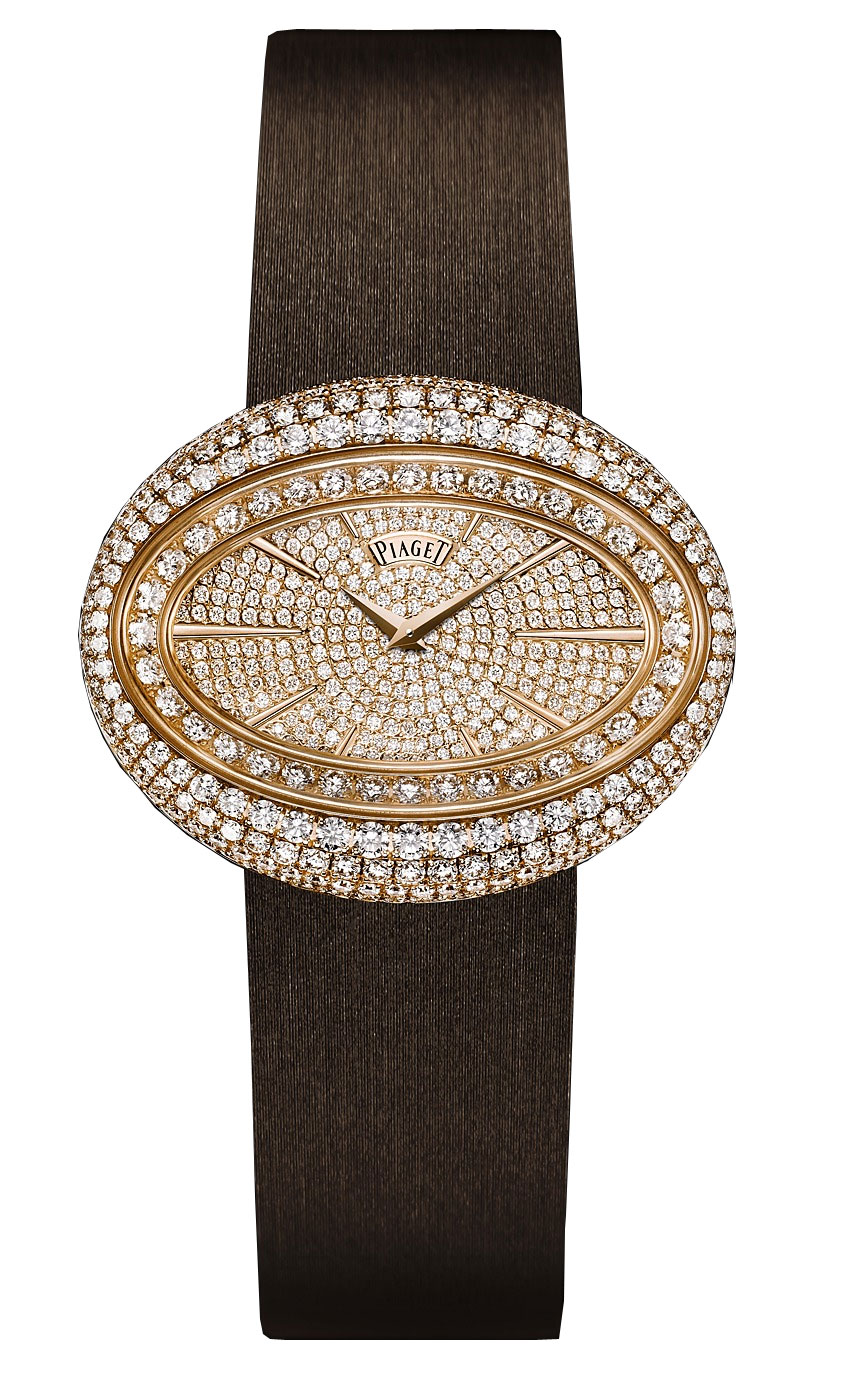 Piaget G0A37196 Ladies Diamond Bezel White Dial Quartz Watch