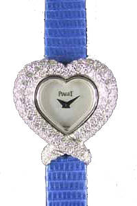 Piaget Mother of Pearl Dial Ladies Watch - Steel & Diamond Bezel