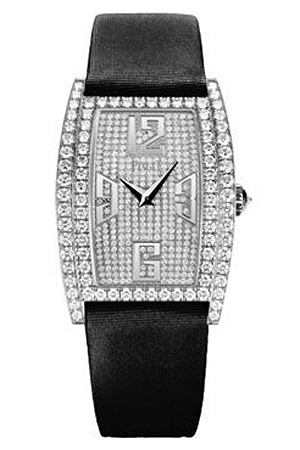 Piaget Emperador 36mm Automatic Black Chrome Steel Watch