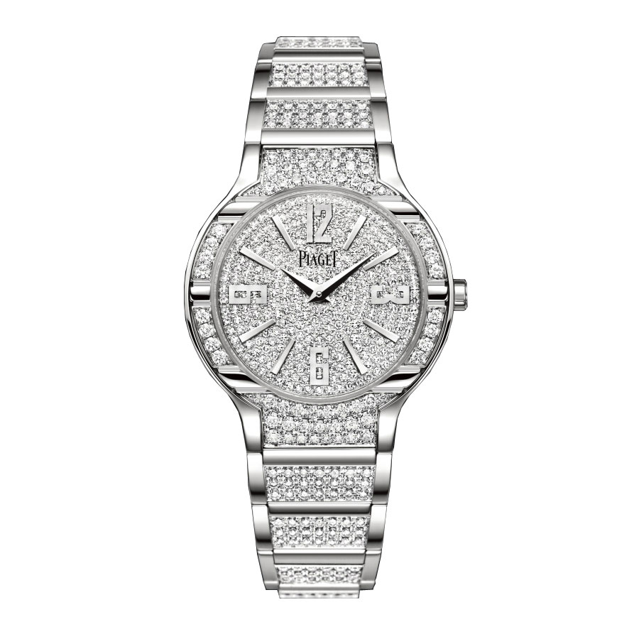 Piaget GOA36234 Imitation Automatic Rose Gold Ladies Watch - Elegant 36mm Bezel Set