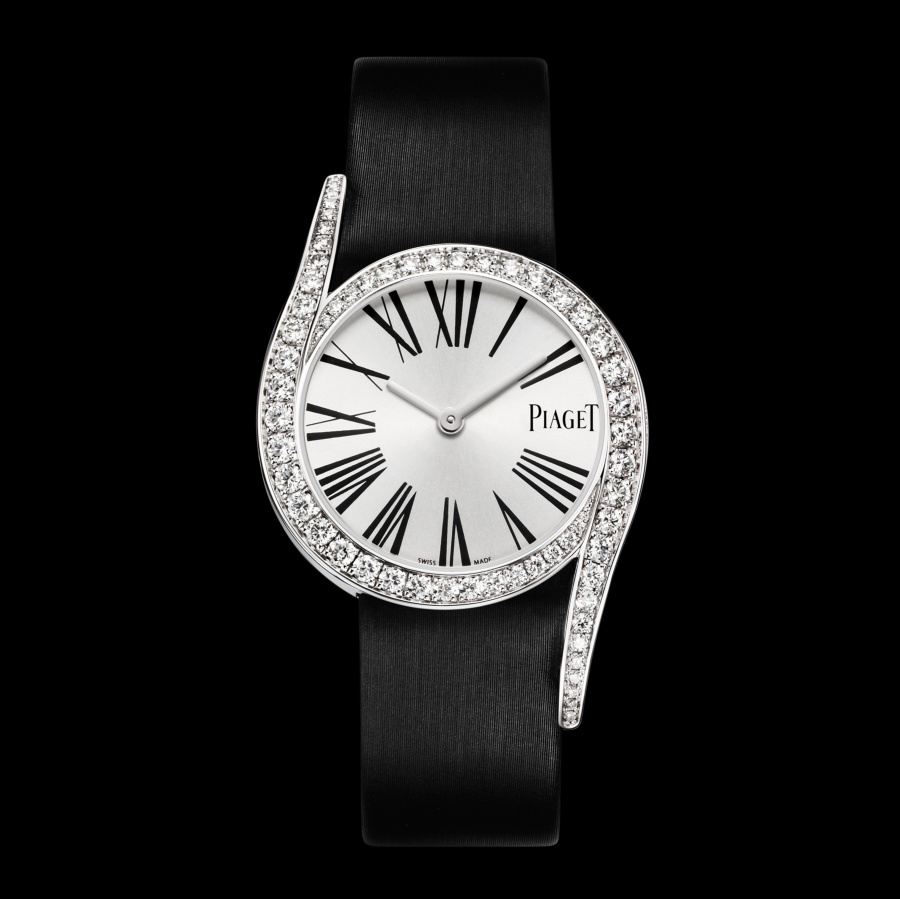 Piaget GOA38160 Silver Automatic Chronograph Watch - Elegant Timepiece