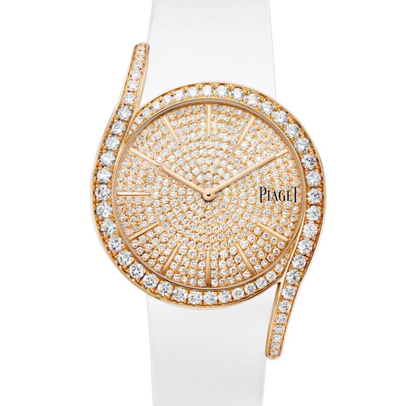 Piaget Limelight G0A38167 18K Rose Gold Automatic Glamour Watch