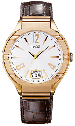 Piaget Polo G0A31149 Mens Watch - Swiss Clone Automatic Gold-Plated Case Black Face 30m Water Resistant Luxury Watch