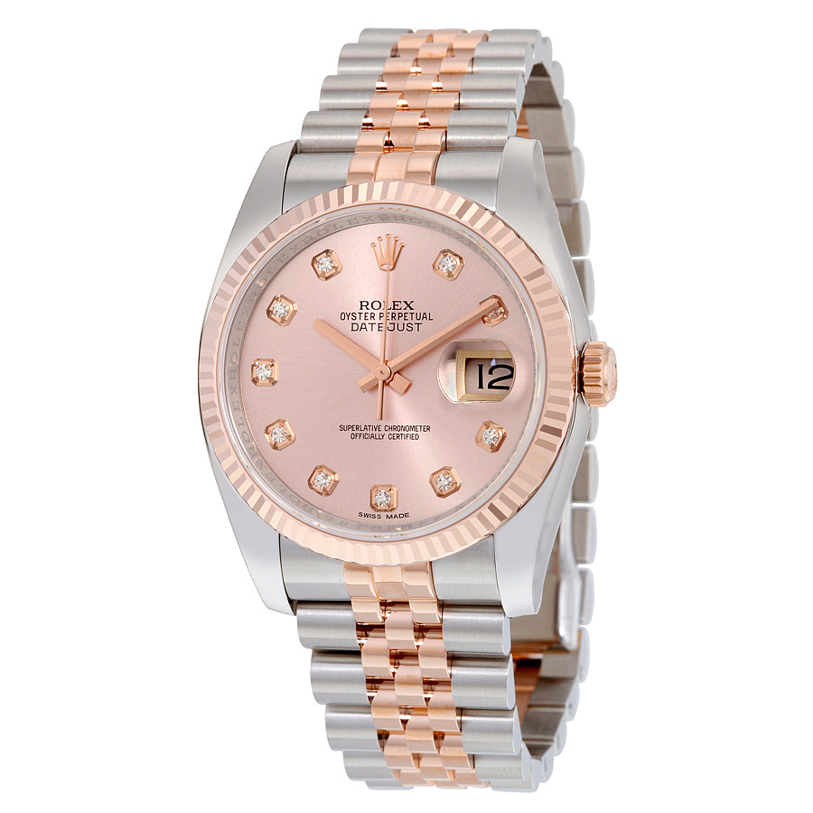 Rolex Datejust Classic 41mm President Gold Case Black Face Automatic Mens Watch