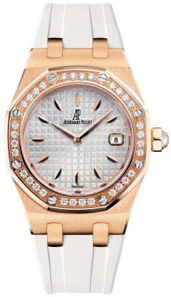 Audemars Piguet Royal Oak 18K Rose Gold Automatic Watch - Iconic Chronograph Beauty