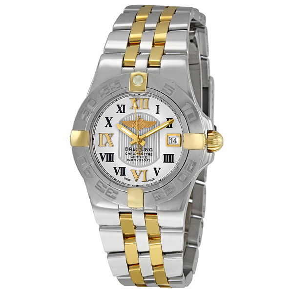 Breitling Galactic Chronomat GMT Swiss Clone Jet Black Face Water Resistant 45mm