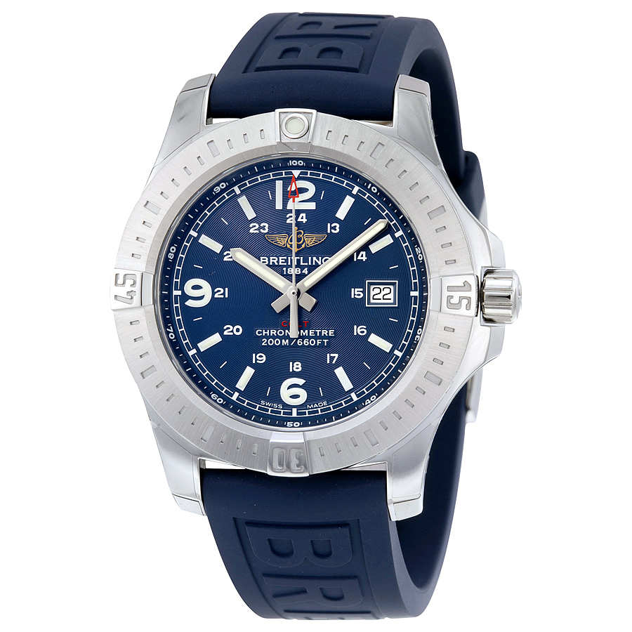 Breitling A74388 Chronograph Blue Dial Stainless Steel Replica Watch