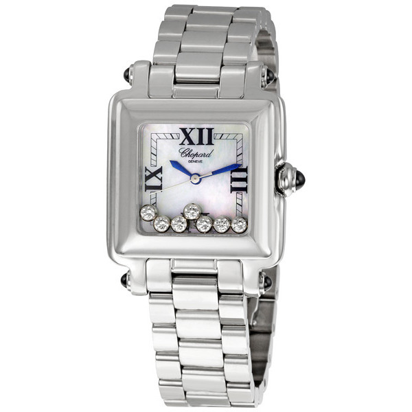Chopard Happy Sport 278349-3006MOP Pearl Dial, 7 Diamond Studded Timepiece