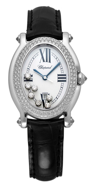 Chopard Happy Sport 750 White Gold自动机械运动腕表