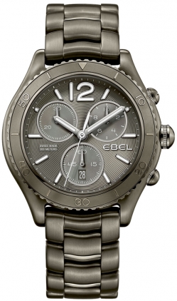 Ebel Classic Timepiece - Precision Quartz - Silver Case - Black Face, 12mm Lady's Watch