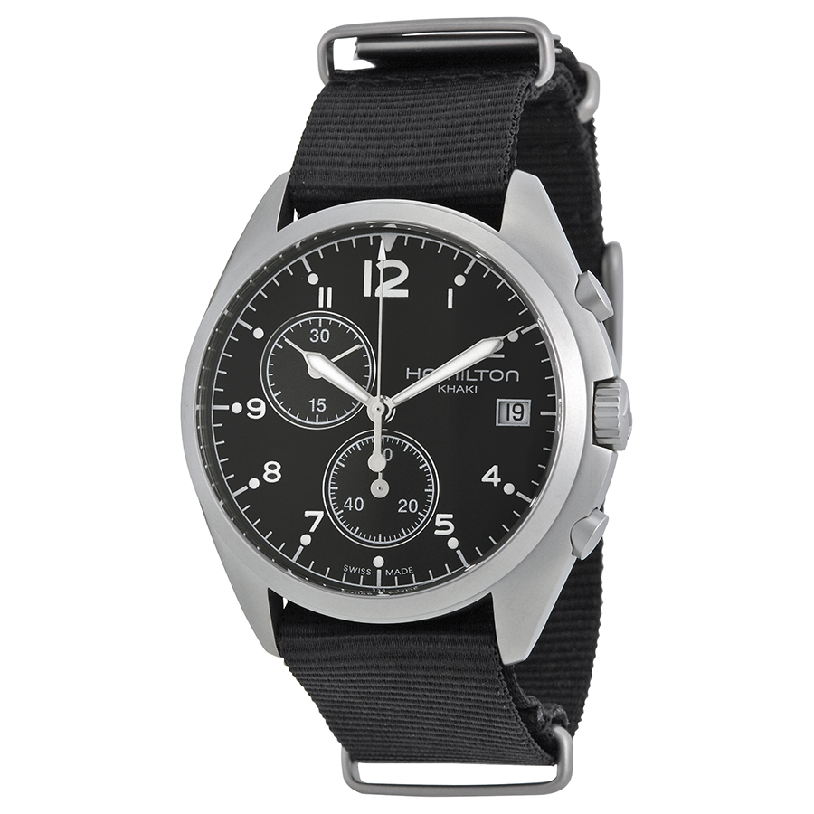 Hamilton Khaki H76552433 Swiss Clone Automatic Black Face Dive Watch