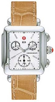 Michele Elegant Timepiece 18K Gold Rose Gold Face Reps Watch