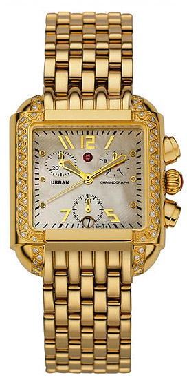 Michele Elegance MWW02H000016 Pearl White Dial Watch - Swiss Clone