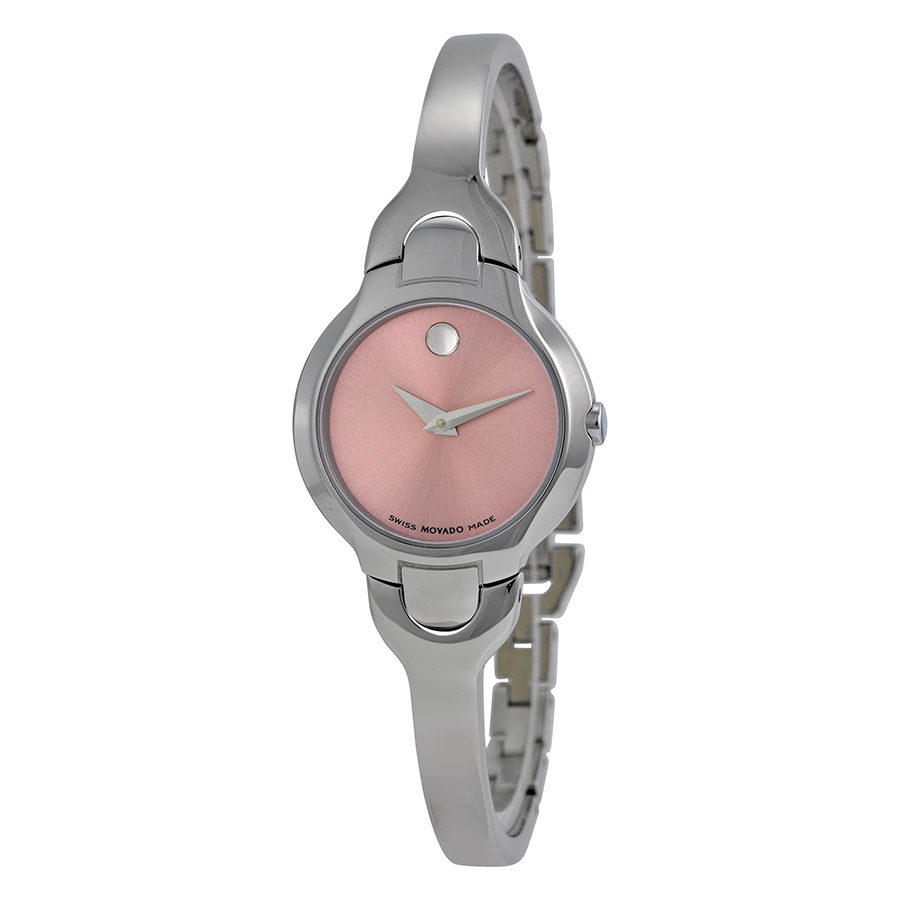 Movado Kara Ladies Watch with Mother of Pearl Dial & Diamond Accents