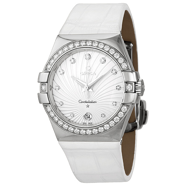 Omega Constellation Elite Chrono White Gold 42mm Automatic Watch