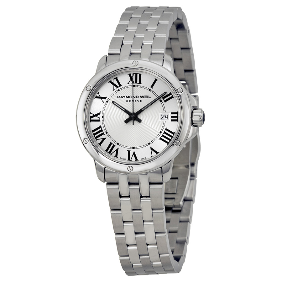 Raymond Weil Tango Steel Quartz Watch with Silver Roman Dial