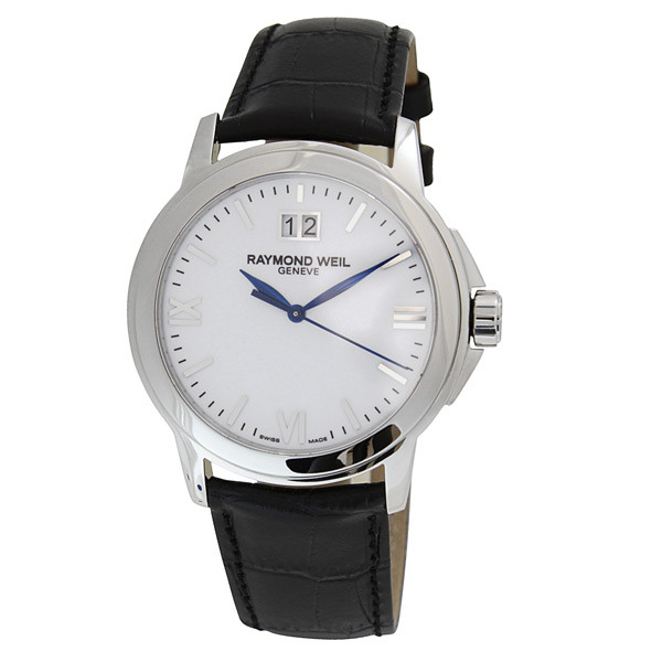 Raymond Weil Tradition 5576-ST-00307 - Classic Gent's Chronograph with Silver Dial & Automatic Movement