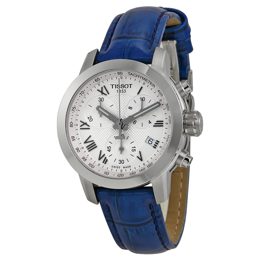Elegant Tissot Lady's Watch: Automatic Timepiece, Steel Case, Mother-of-Pearl Dial
