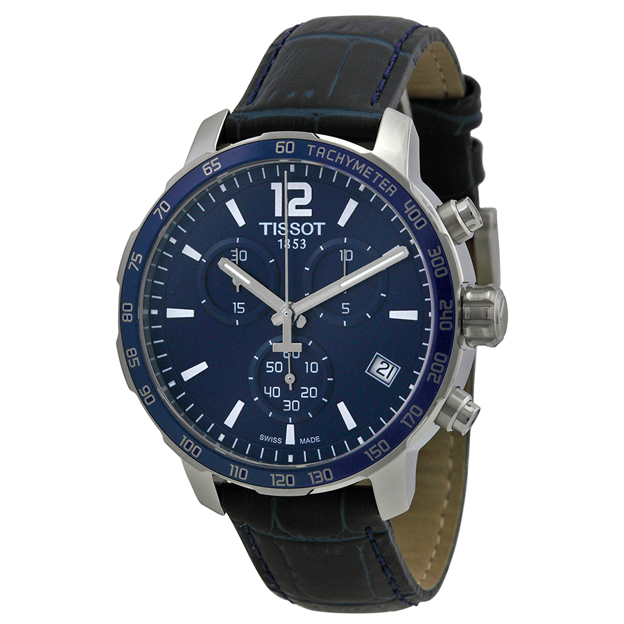 Tissot Chronograph T0954171604700 Stainless Steel Jet Black Face reps Watch